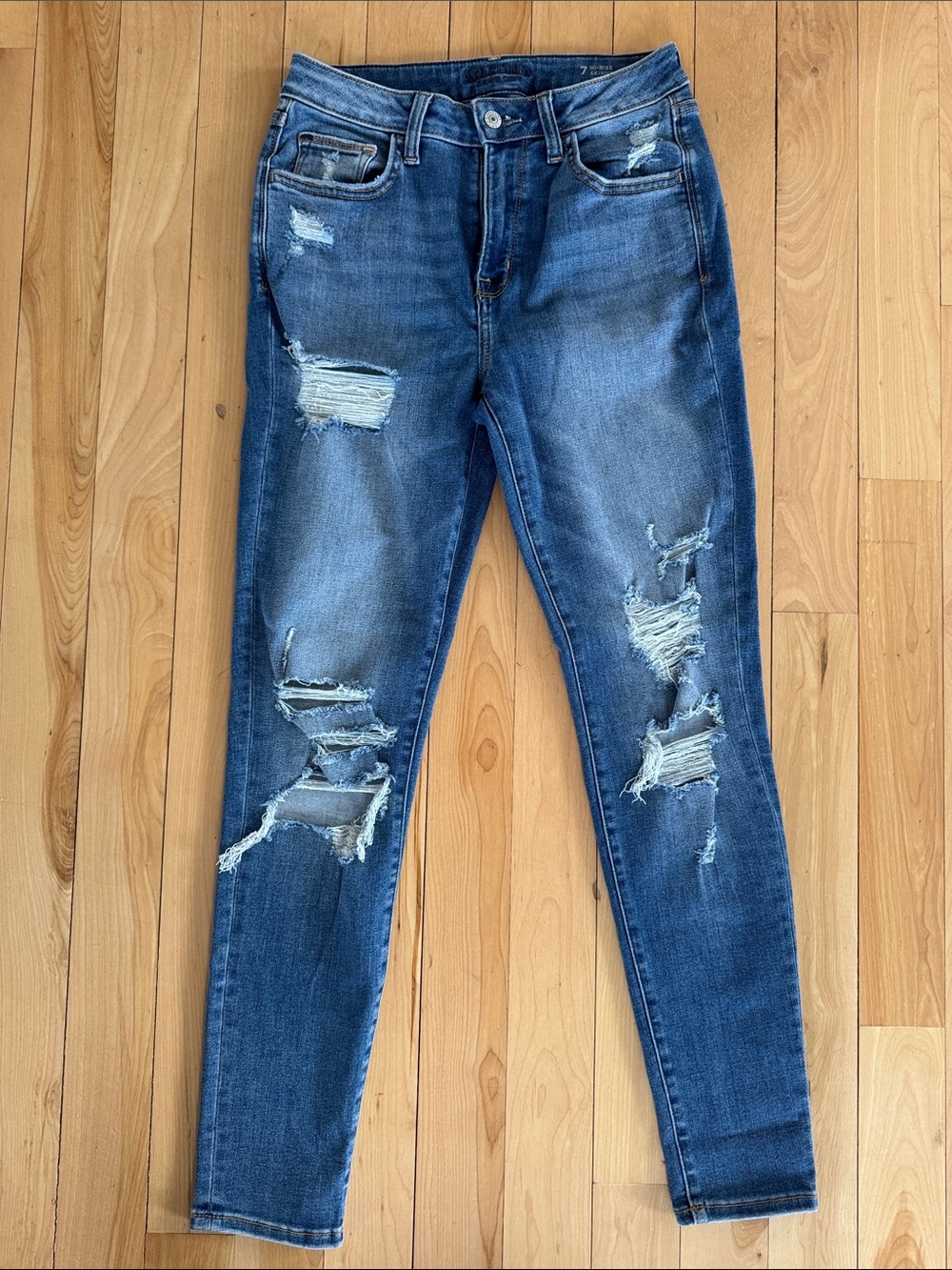Arizona Jeans High Rise skinny jeans -  size 7